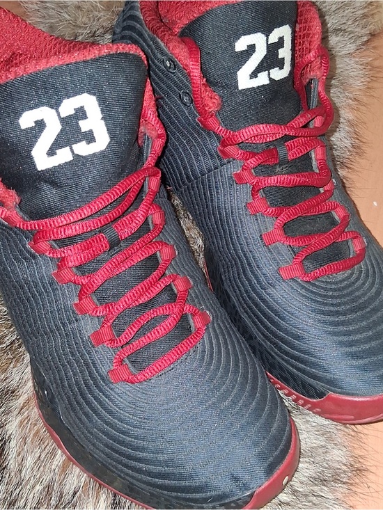 Jordan 29 Gym Red Men\'s Black & Red High-Top Basketball Shoes